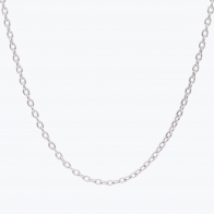 40-45cm sterling silver trace chain