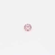 0.05 Carat round-cut FP Argyle pink diamond