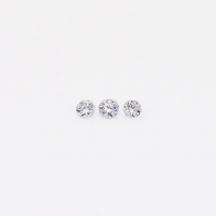 0.045 Total carat parcel of round-cut BL2 Argyle blue diamonds