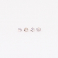 0.04 Total carat parcel of round-cut 7-8PR Argyle pink diamonds