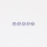 0.05 Total carat parcel of round-cut BL2 Argyle blue diamonds