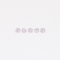 0.05 Total carat parcel of round-cut FLPP Argyle pink diamonds