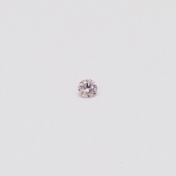 0.02 Carat round cut FP Argyle pink diamond