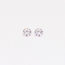 0.10 Total carat trio of round-cut FLPP Argyle pink diamonds