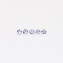 0.05 Total carat parcel of round-cut BL2 Argyle blue diamonds