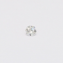 0.10 Carat round cut white diamond