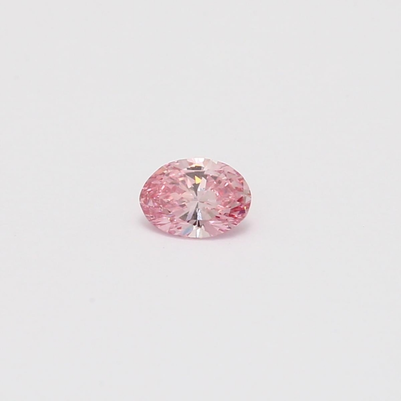 0.24 Carat Oval Cut 5P Certified Argyle Pink Diamond