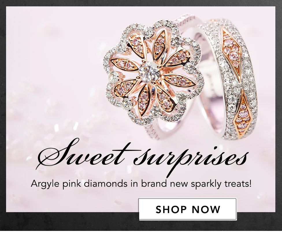 Shop Argyle pink diamond rings | Nina's Jewellery